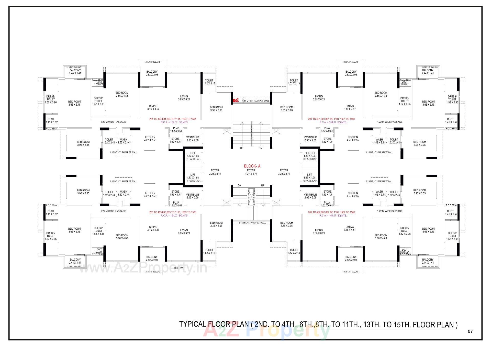 Layout of real estate project Swati Premier located at Sarkhej, Ahmedabad, Gujarat