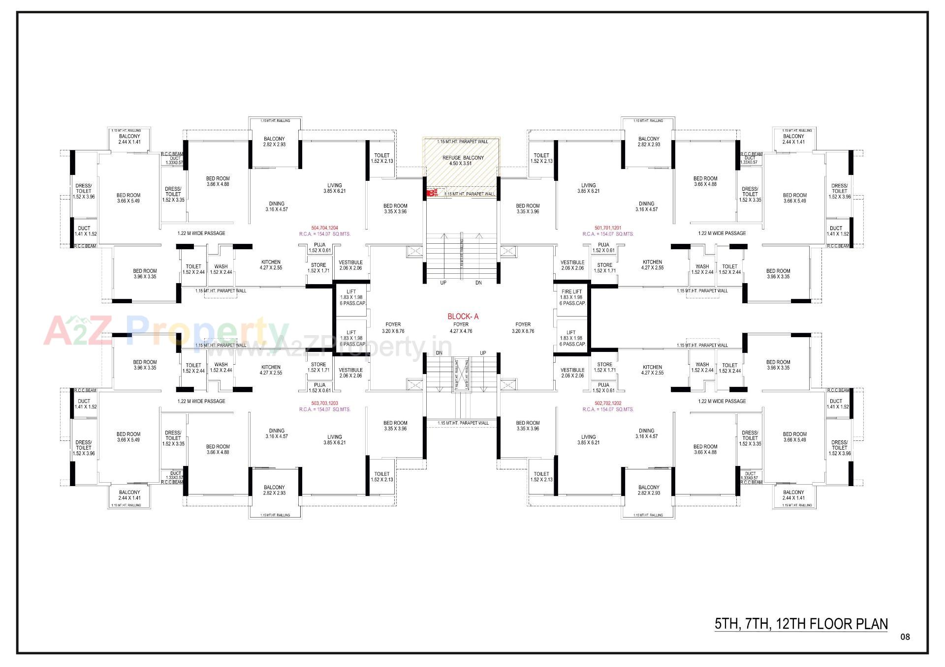 Layout of real estate project Swati Premier located at Sarkhej, Ahmedabad, Gujarat