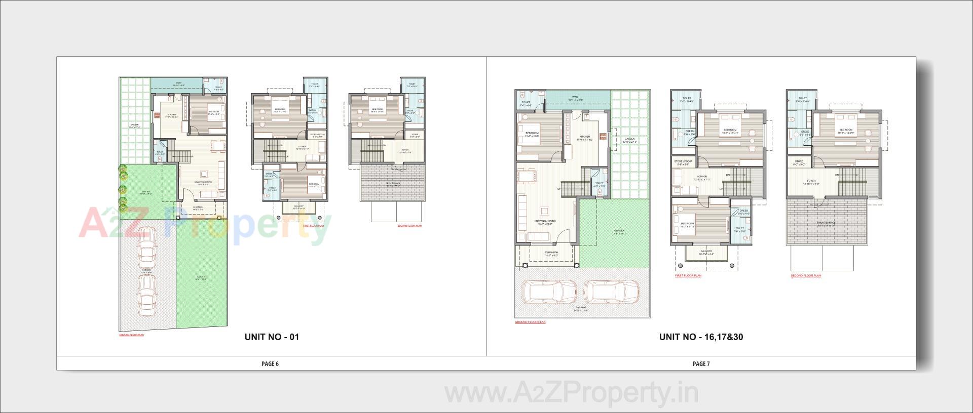 Layout of real estate project Swetayan Villa located at Hathijan, Ahmedabad, Gujarat