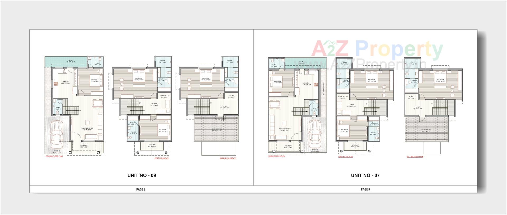 Layout of real estate project Swetayan Villa located at Hathijan, Ahmedabad, Gujarat