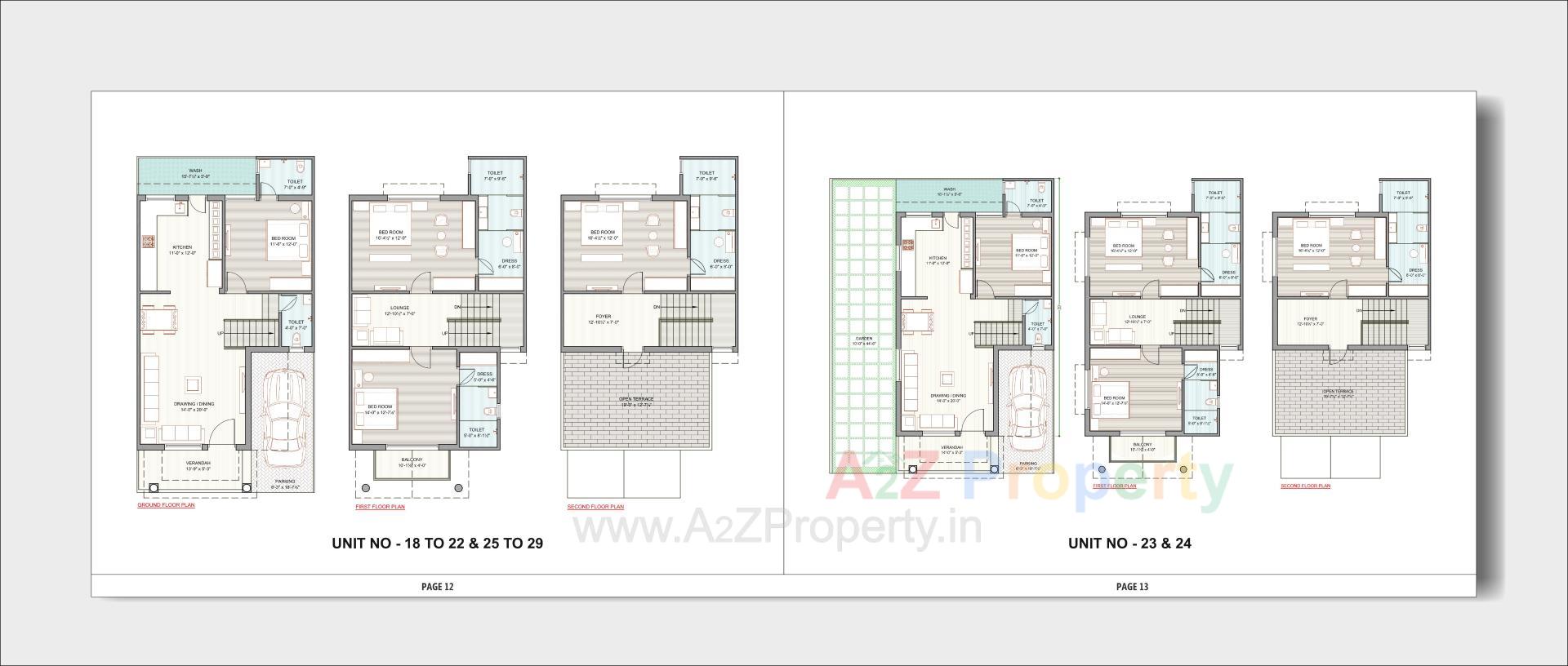 Layout of real estate project Swetayan Villa located at Hathijan, Ahmedabad, Gujarat