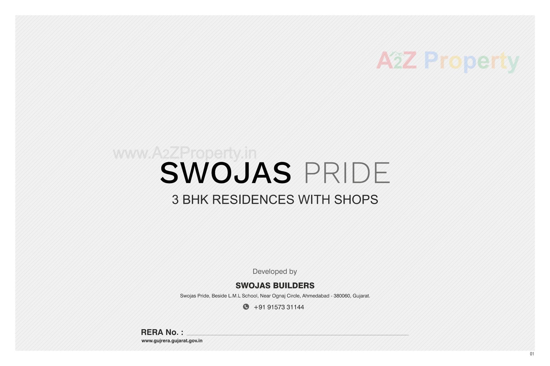  of real estate project Swojas Pride located at Ognaj, Ahmedabad, Gujarat