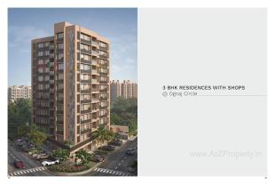 Elevation of real estate project Swojas Pride located at Ognaj, Ahmedabad, Gujarat