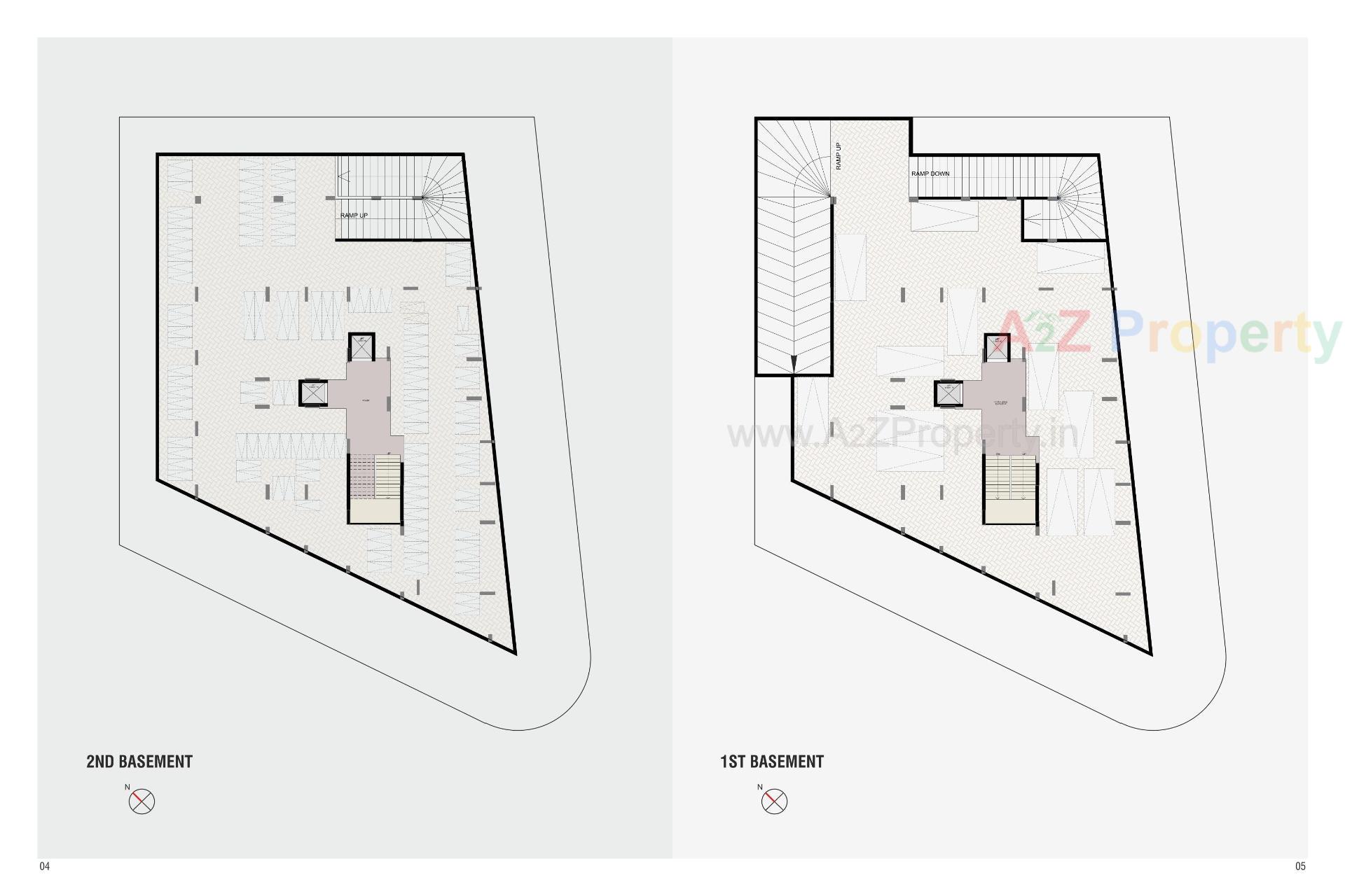 Layout of real estate project Swojas Pride located at Ognaj, Ahmedabad, Gujarat