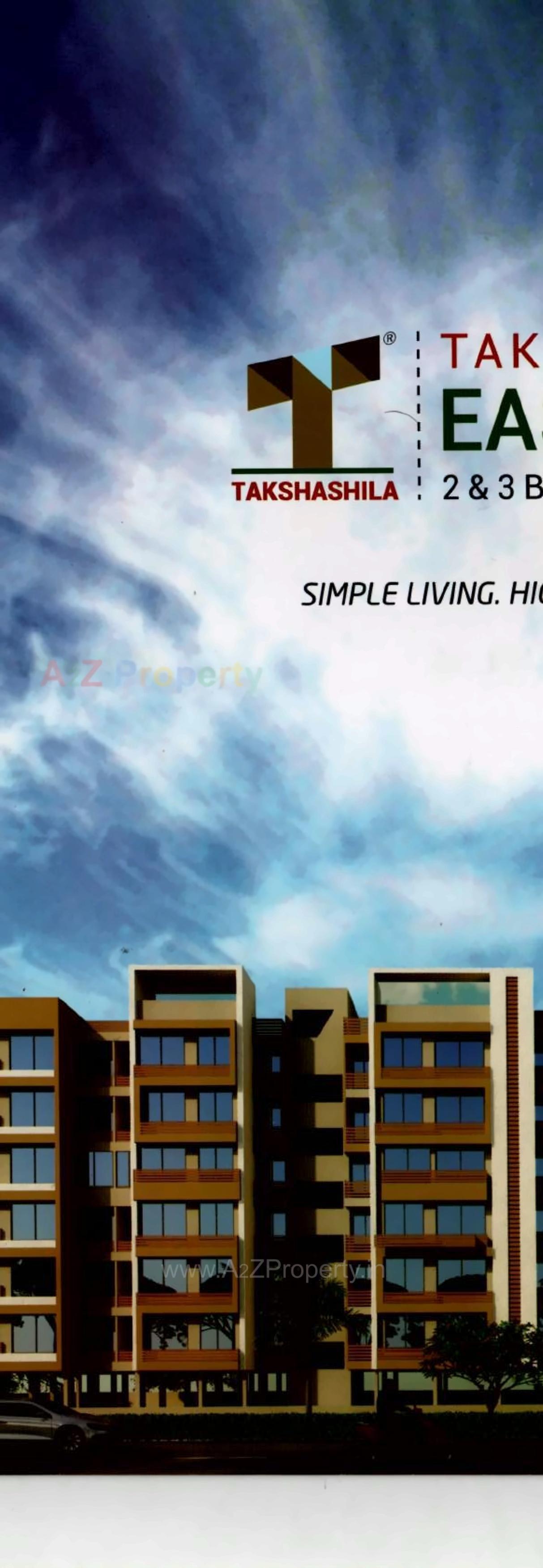 3D Elevation of real estate project Takshashila East End located at Gondal, Ahmedabad, Gujarat