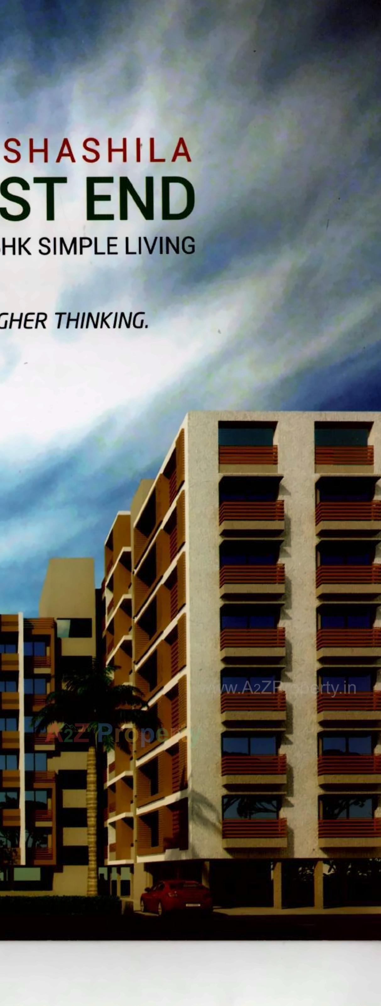 3D Elevation of real estate project Takshashila East End located at Gondal, Ahmedabad, Gujarat