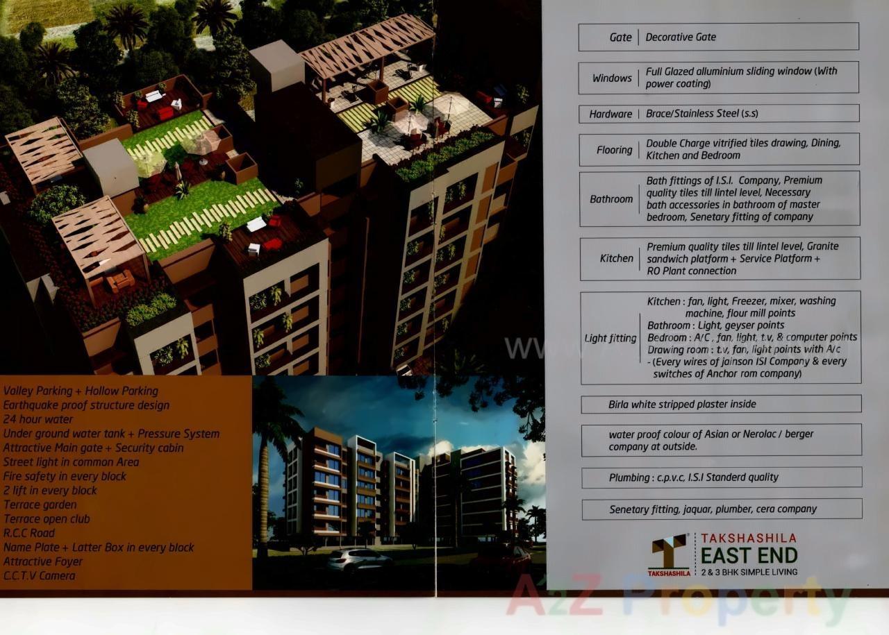  of real estate project Takshashila East End located at Gondal, Ahmedabad, Gujarat