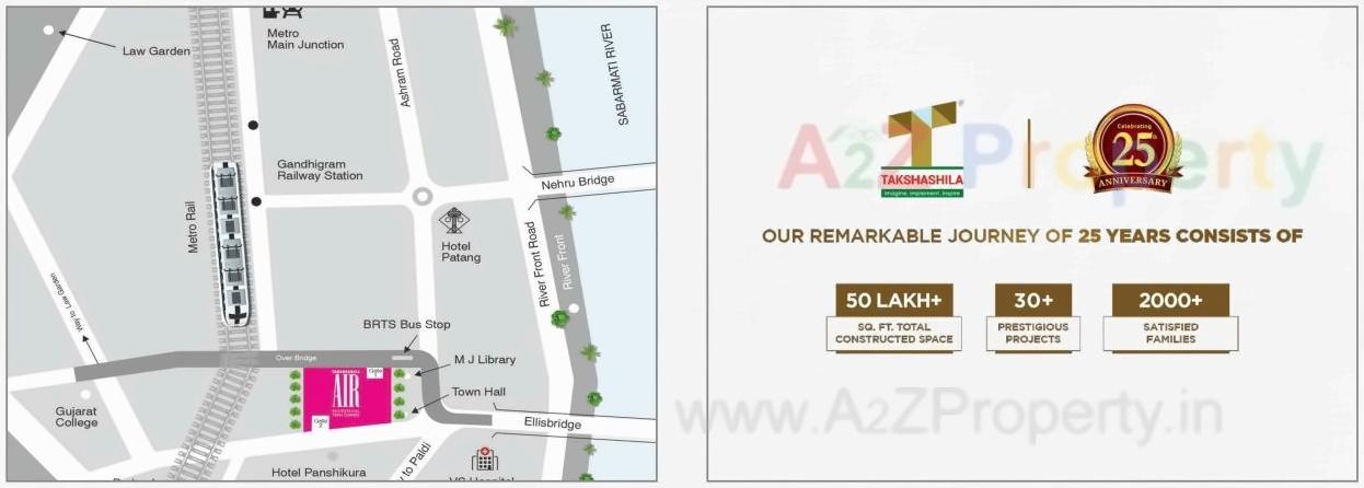  of real estate project Takshashila Elegna located at Chadavad, Ahmedabad, Gujarat