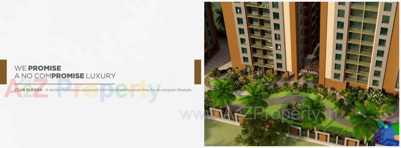 3D Elevation of real estate project Takshashila Elegna located at Chadavad, Ahmedabad, Gujarat