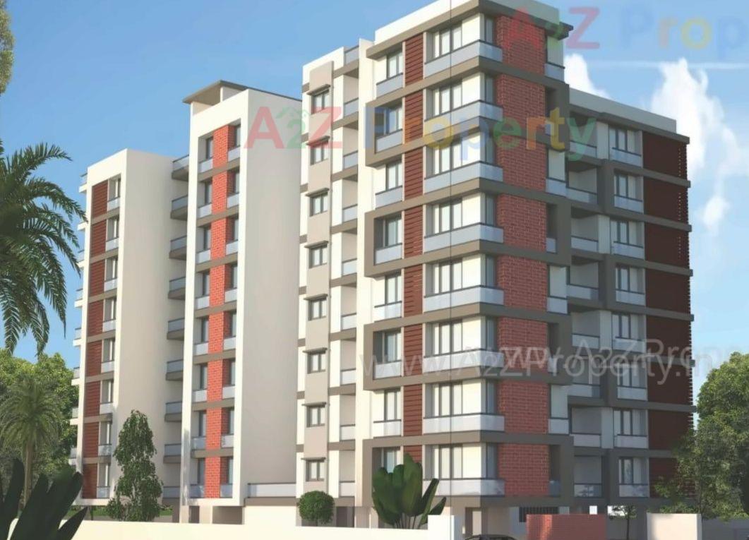 3D Elevation of real estate project Tanishk Enclave located at Motera, Ahmedabad, Gujarat