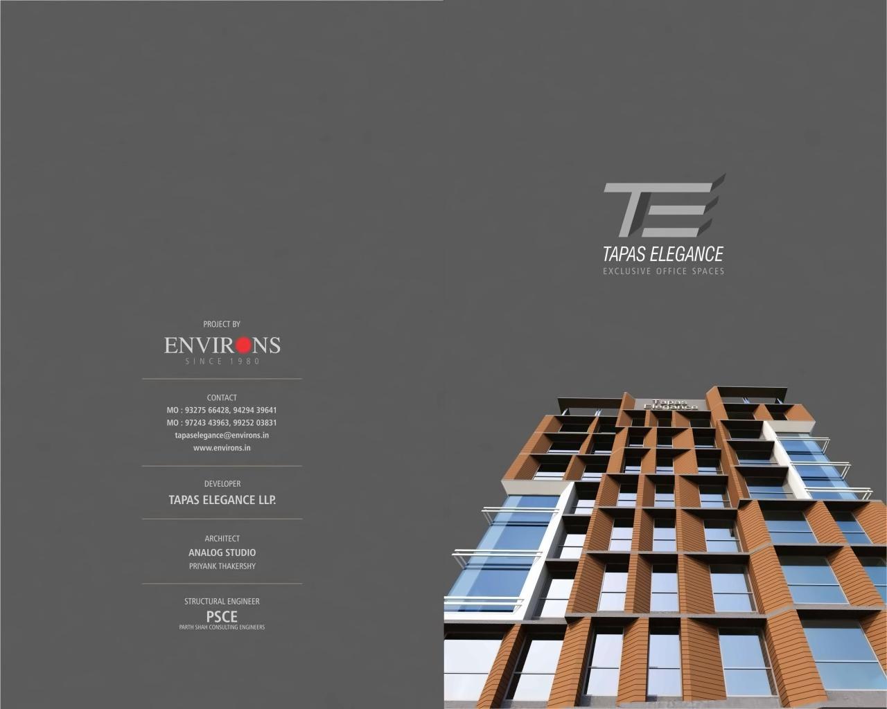  of real estate project Tapas Elegance located at City, Ahmedabad, Gujarat