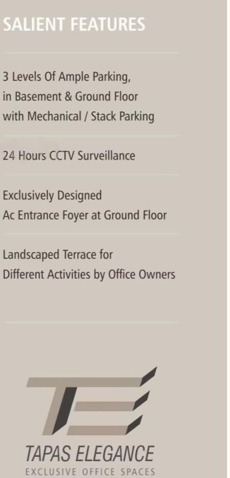 Amenities of Tapas Elegance