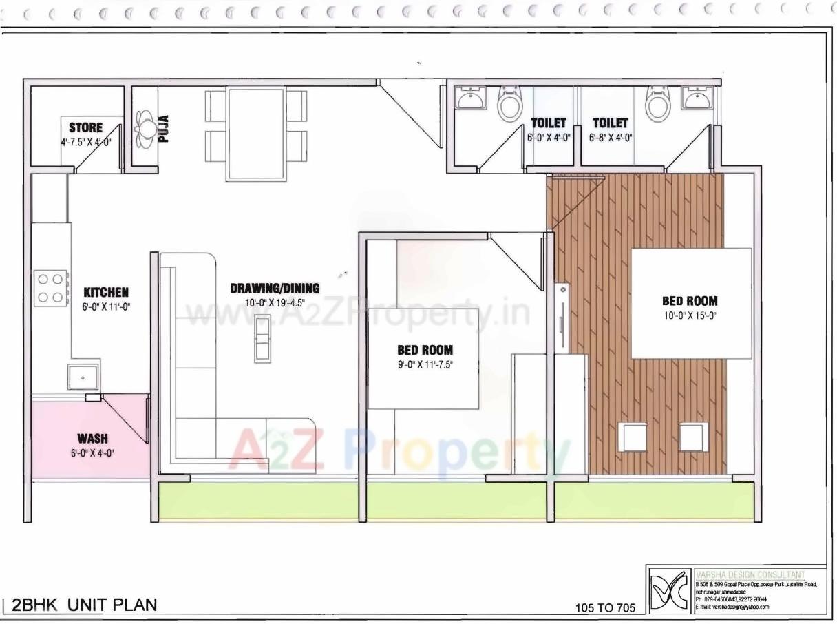Layout of real estate project Tapovan located at Ahmedabad, Ahmedabad, Gujarat