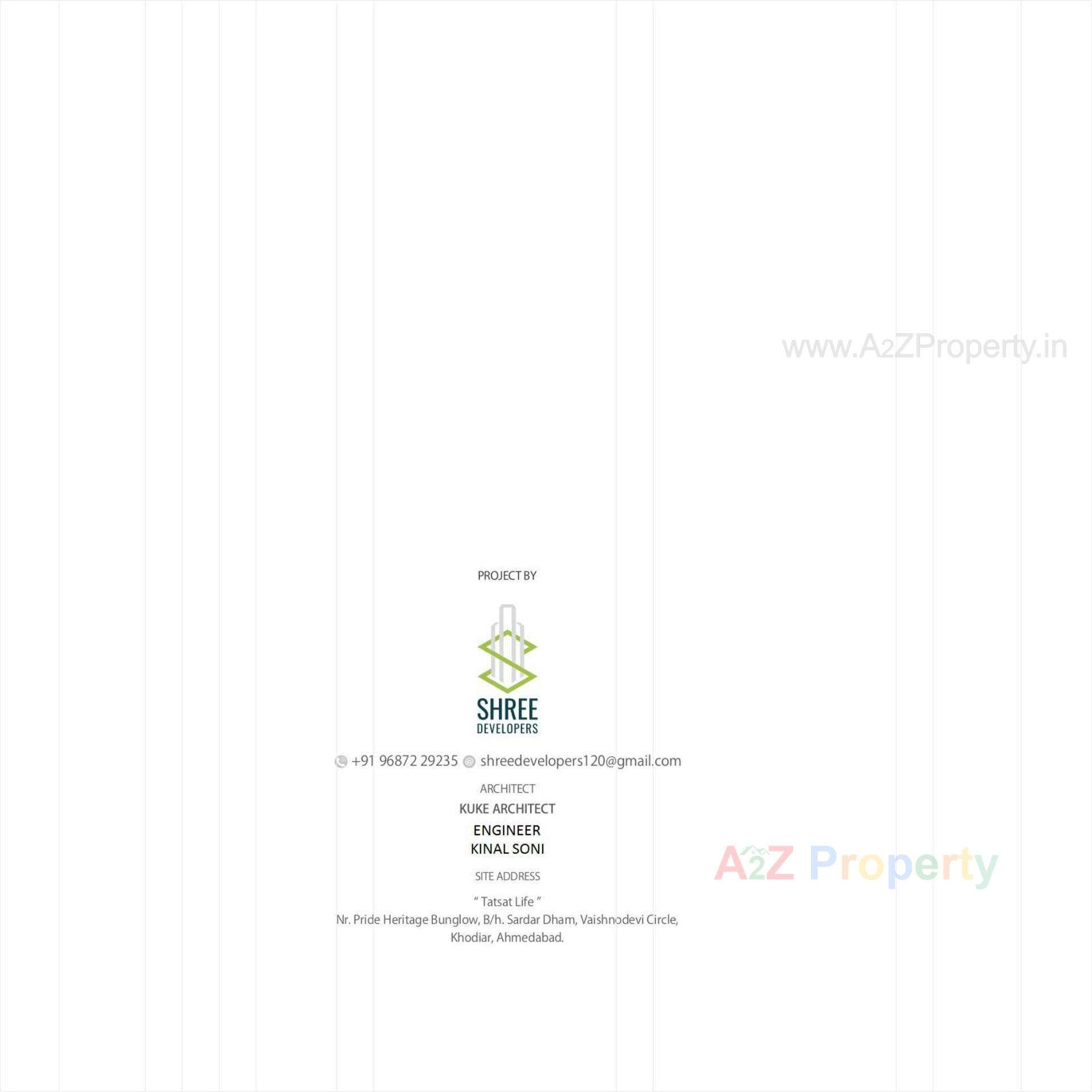  of real estate project Tatsatlife located at Khodiyar, Ahmedabad, Gujarat