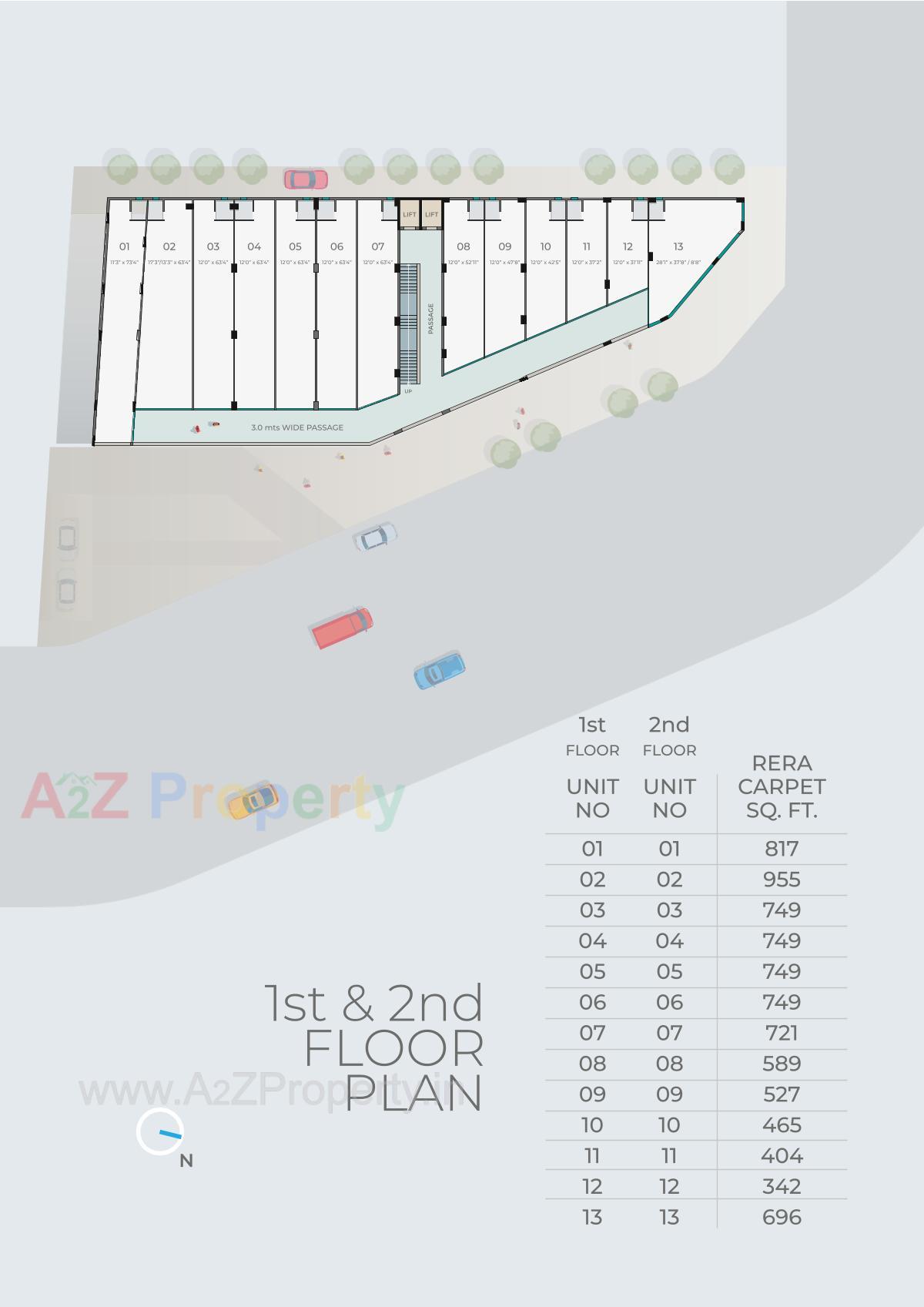  of real estate project Tcb  The Corner Block located at Ahmedabad, Ahmedabad, Gujarat