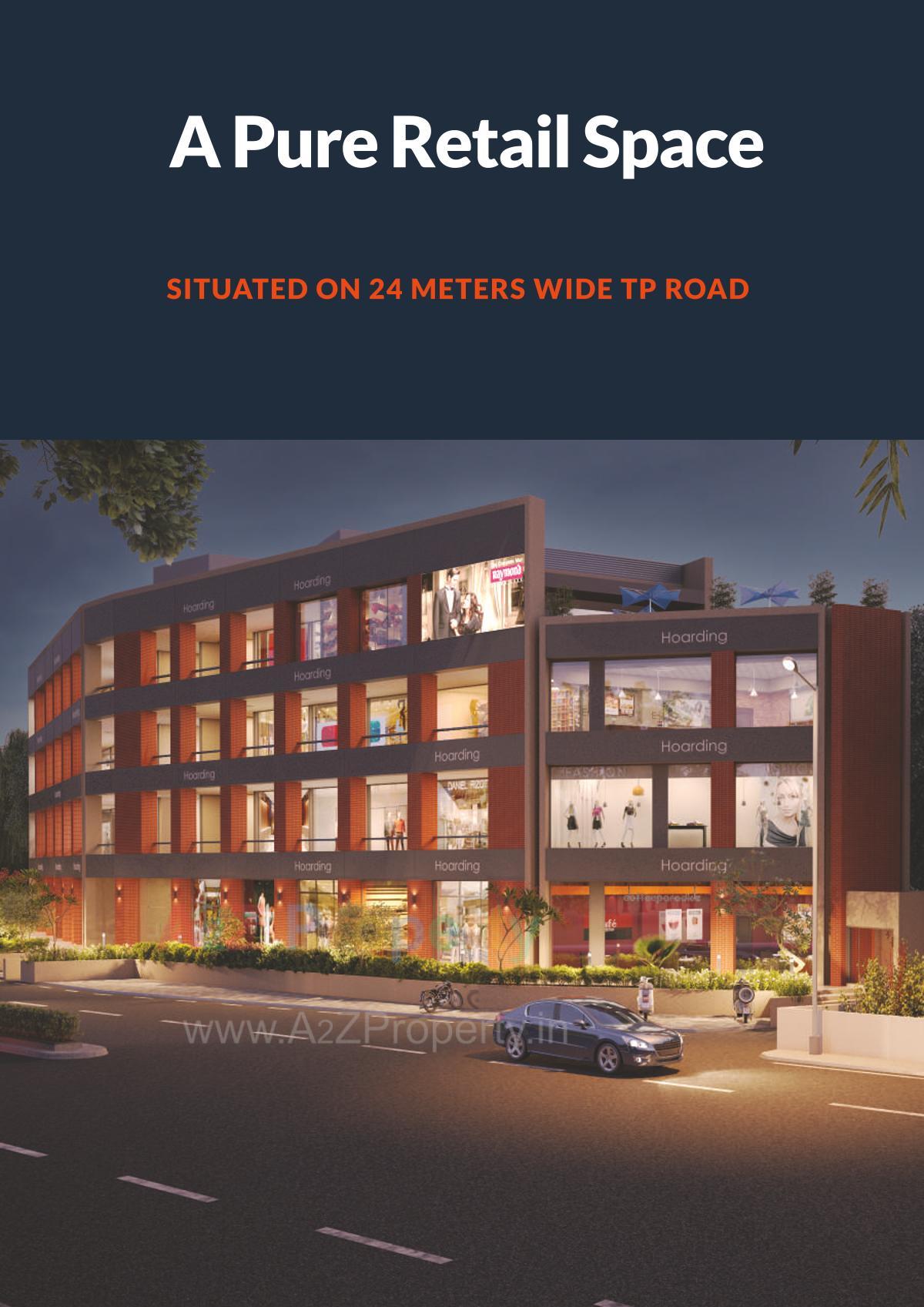 3D Elevation of real estate project Tcb  The Corner Block located at Ahmedabad, Ahmedabad, Gujarat