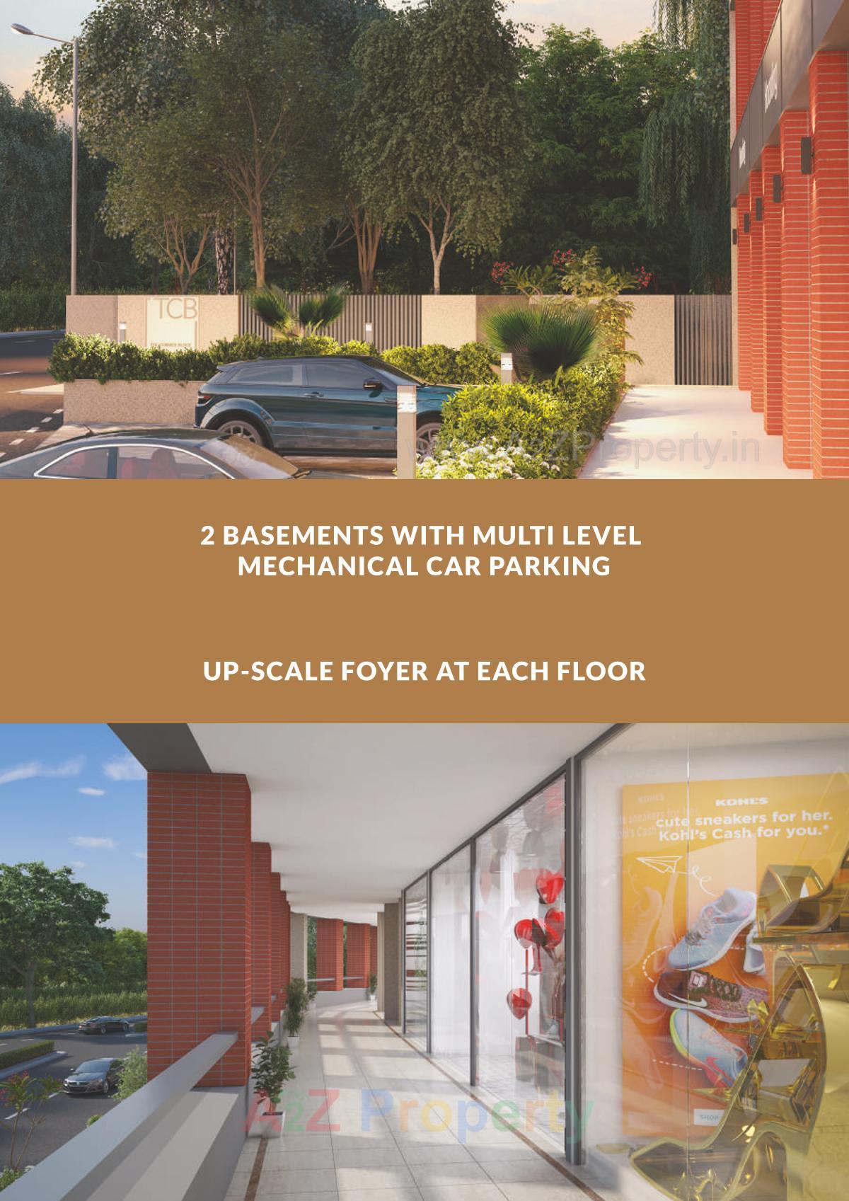 3D Elevation of real estate project Tcb  The Corner Block located at Ahmedabad, Ahmedabad, Gujarat