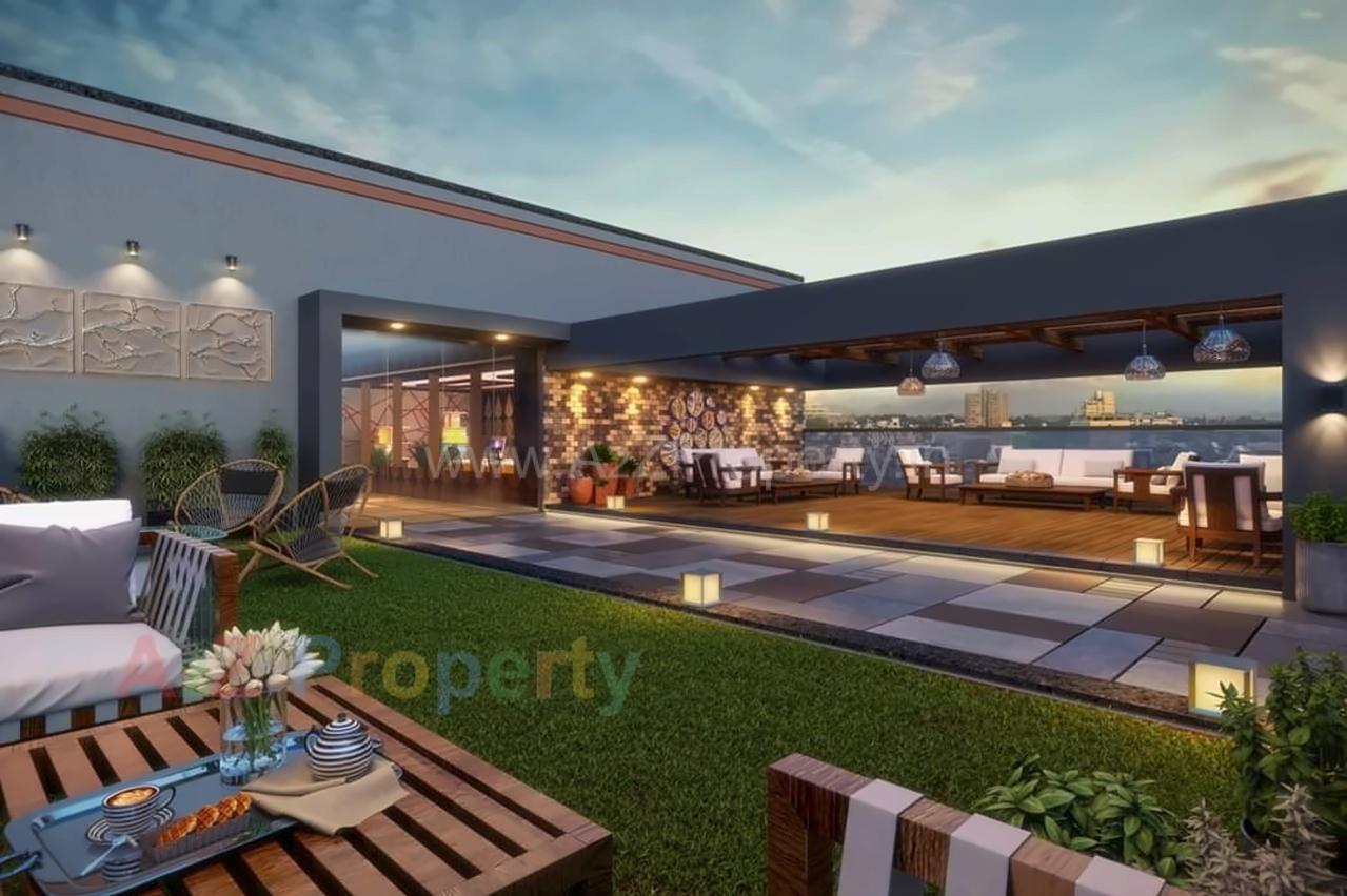 3D Elevation of real estate project The Allen Town located at Nikol, Ahmedabad, Gujarat