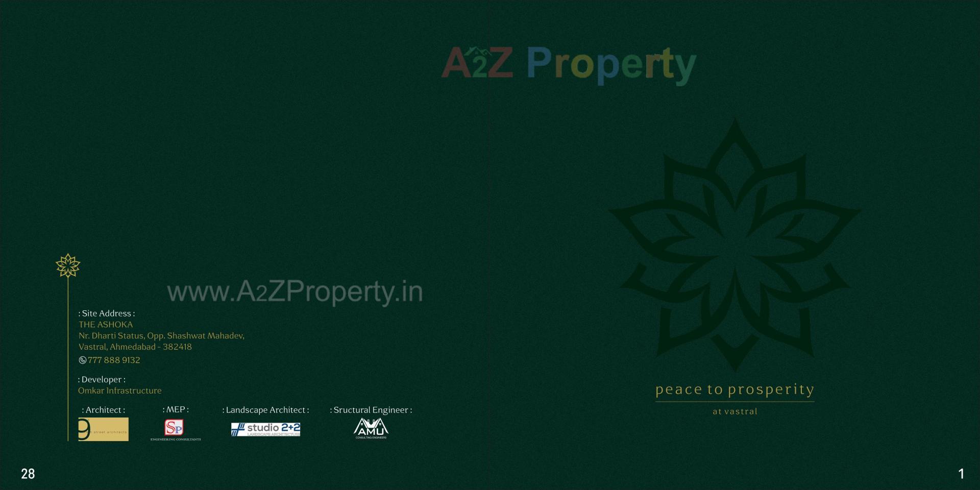  of real estate project The Ashoka located at Vastral , Ahmedabad, Gujarat