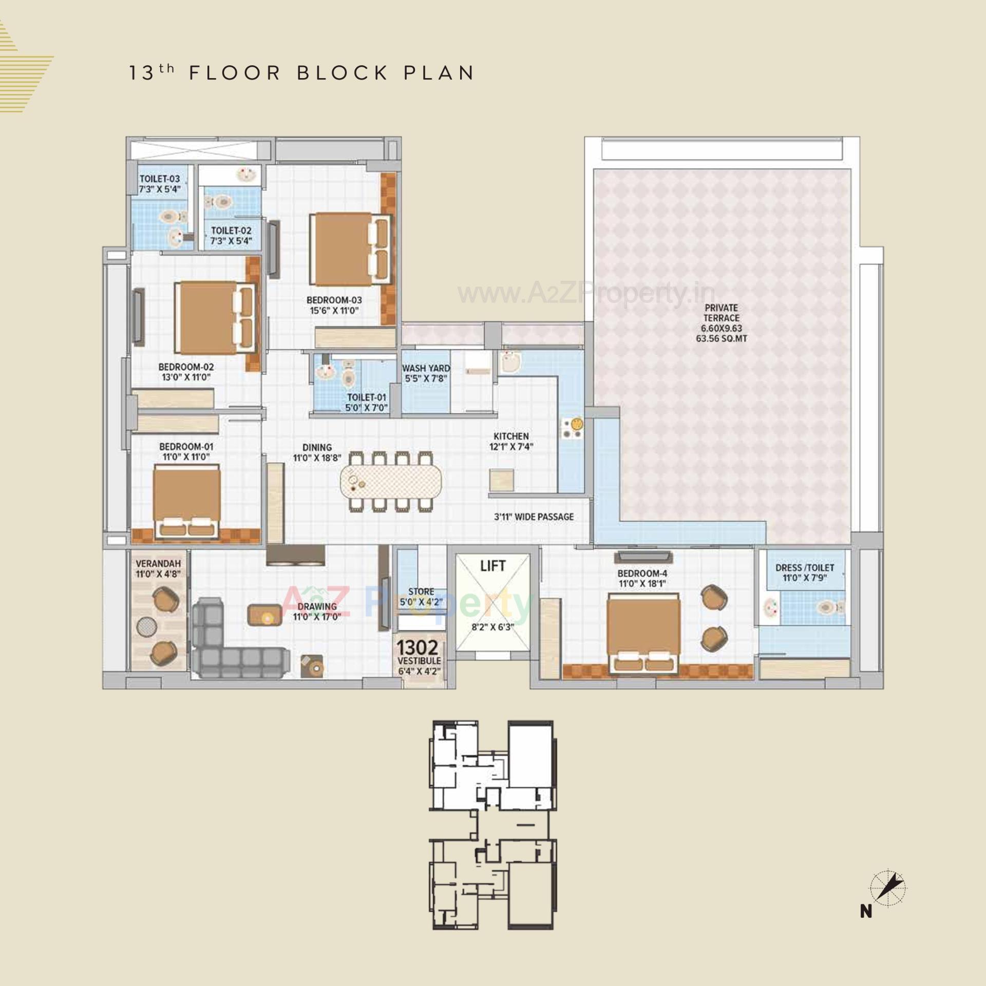 Layout of real estate project The August located at Ahmedabad, Ahmedabad, Gujarat