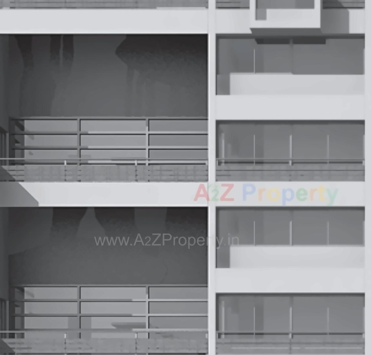 3D Elevation of real estate project The Banyan located at Makarba, Ahmedabad, Gujarat