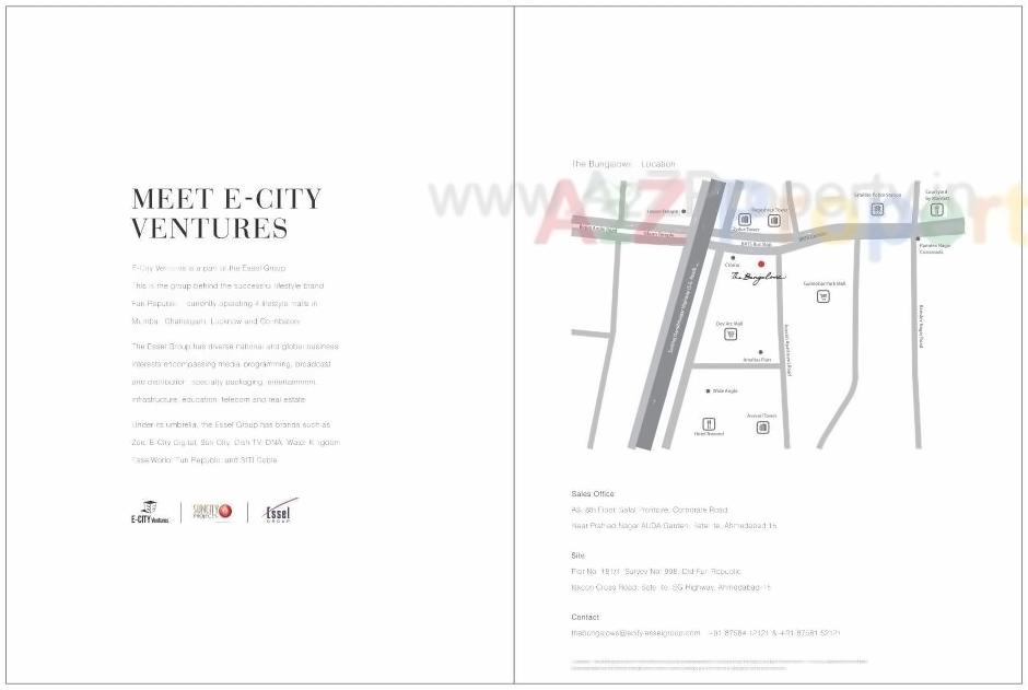  of real estate project The Bungalows located at City, Ahmedabad, Gujarat