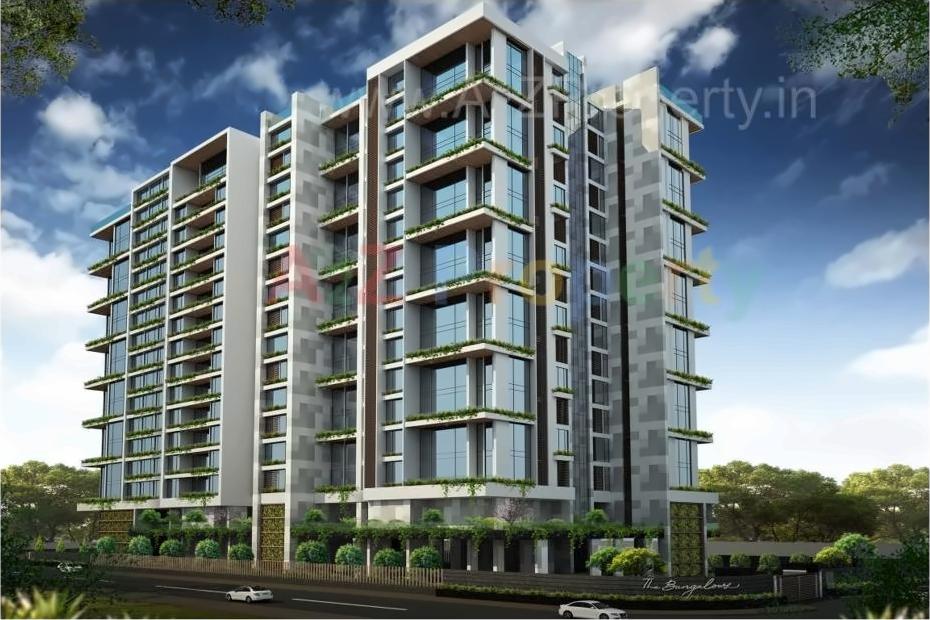 3D Elevation of real estate project The Bungalows located at City, Ahmedabad, Gujarat