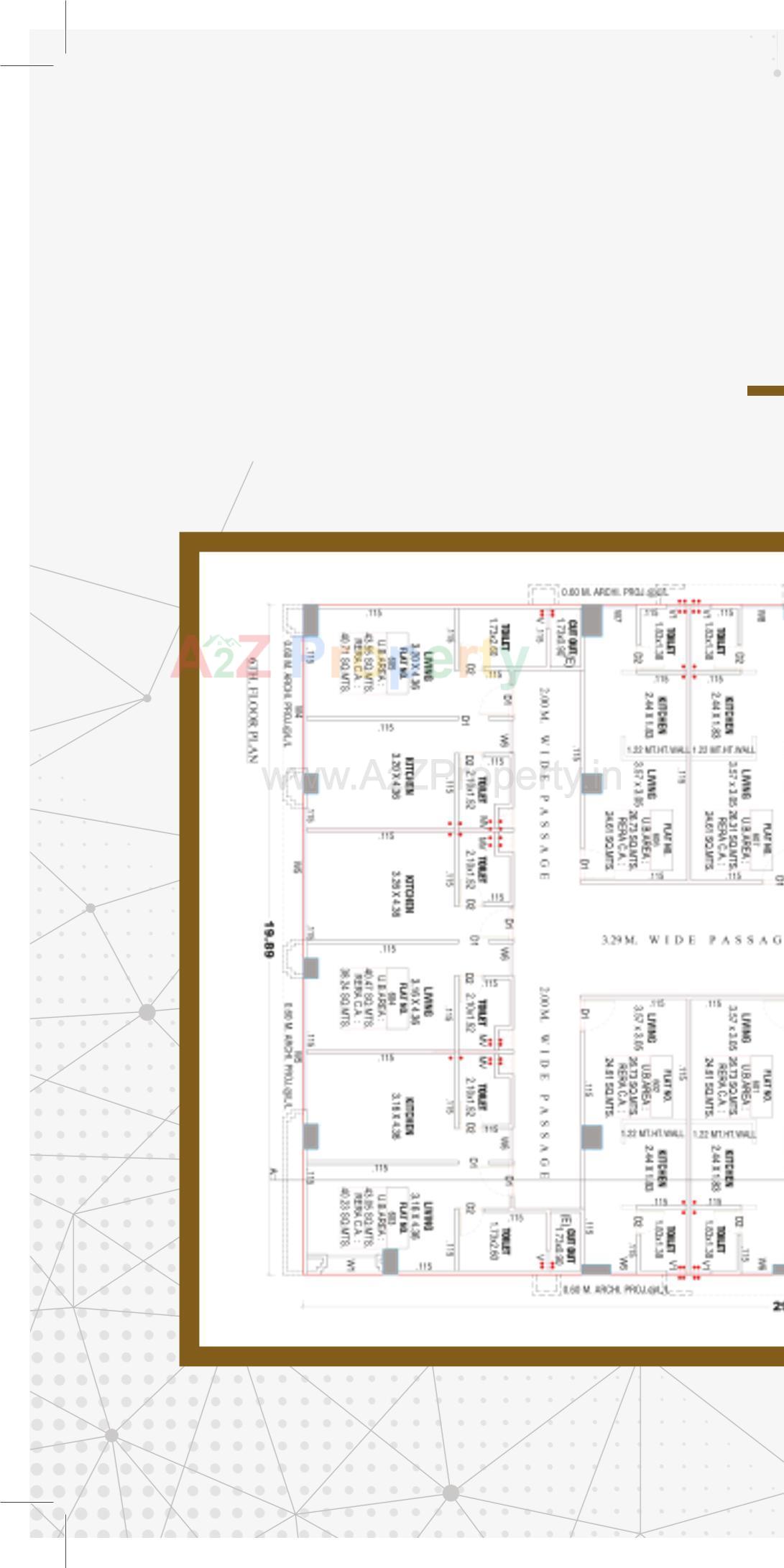 Layout of real estate project The Capital located at Shekhpur-khanpur, Ahmedabad, Gujarat
