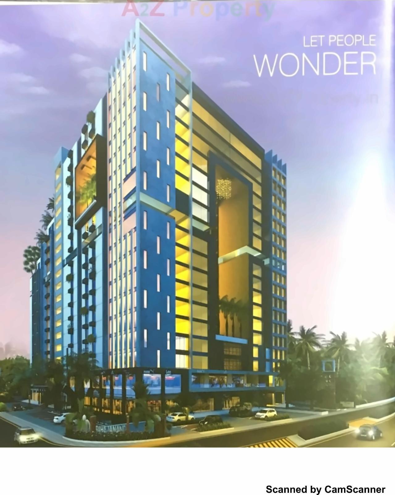 3D Elevation of real estate project The Capital located at Sola, Ahmedabad, Gujarat