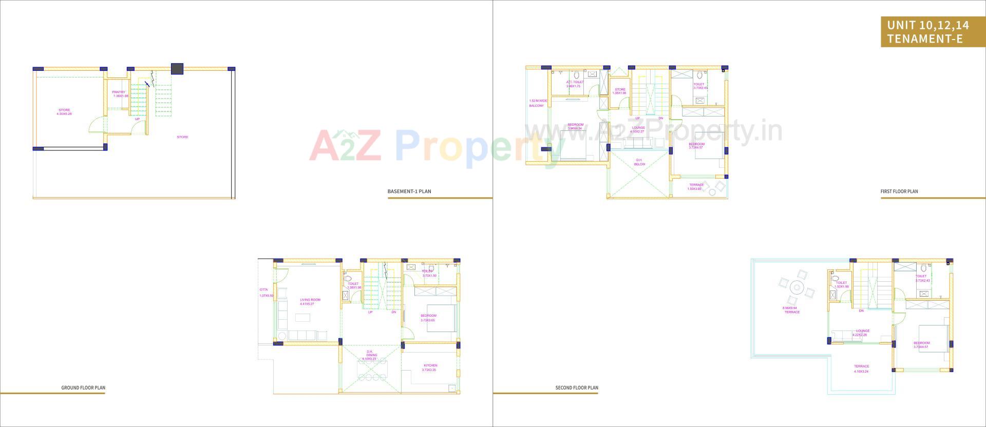 Layout of real estate project The Castle located at Chharodi, Ahmedabad, Gujarat