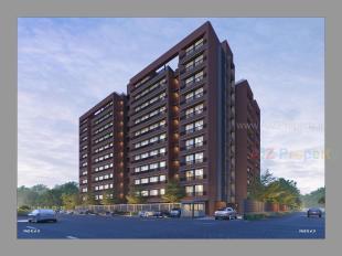 Elevation of real estate project The Cluster located at Nikol, Ahmedabad, Gujarat