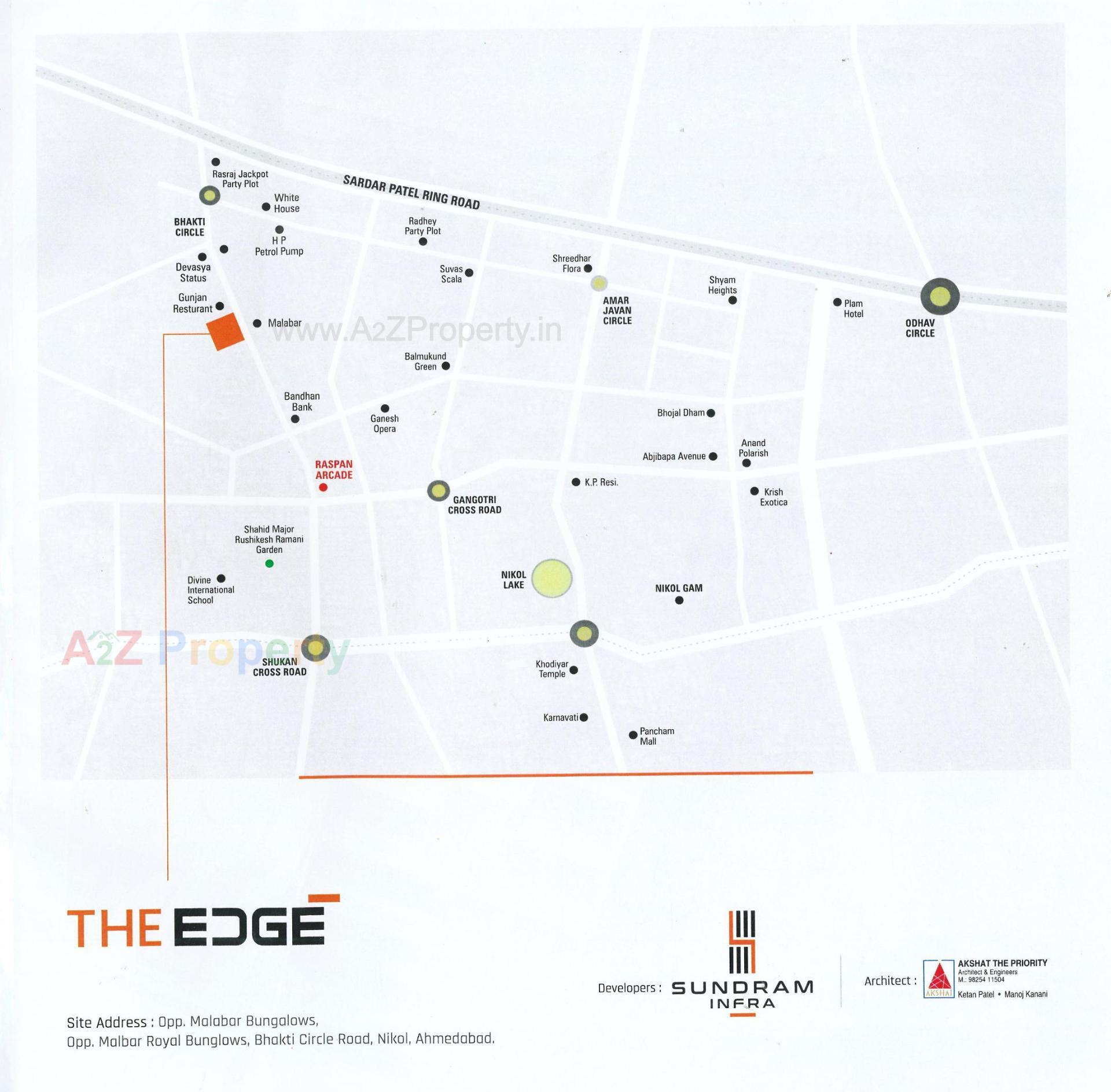  of real estate project The Edge located at Nikol, Ahmedabad, Gujarat