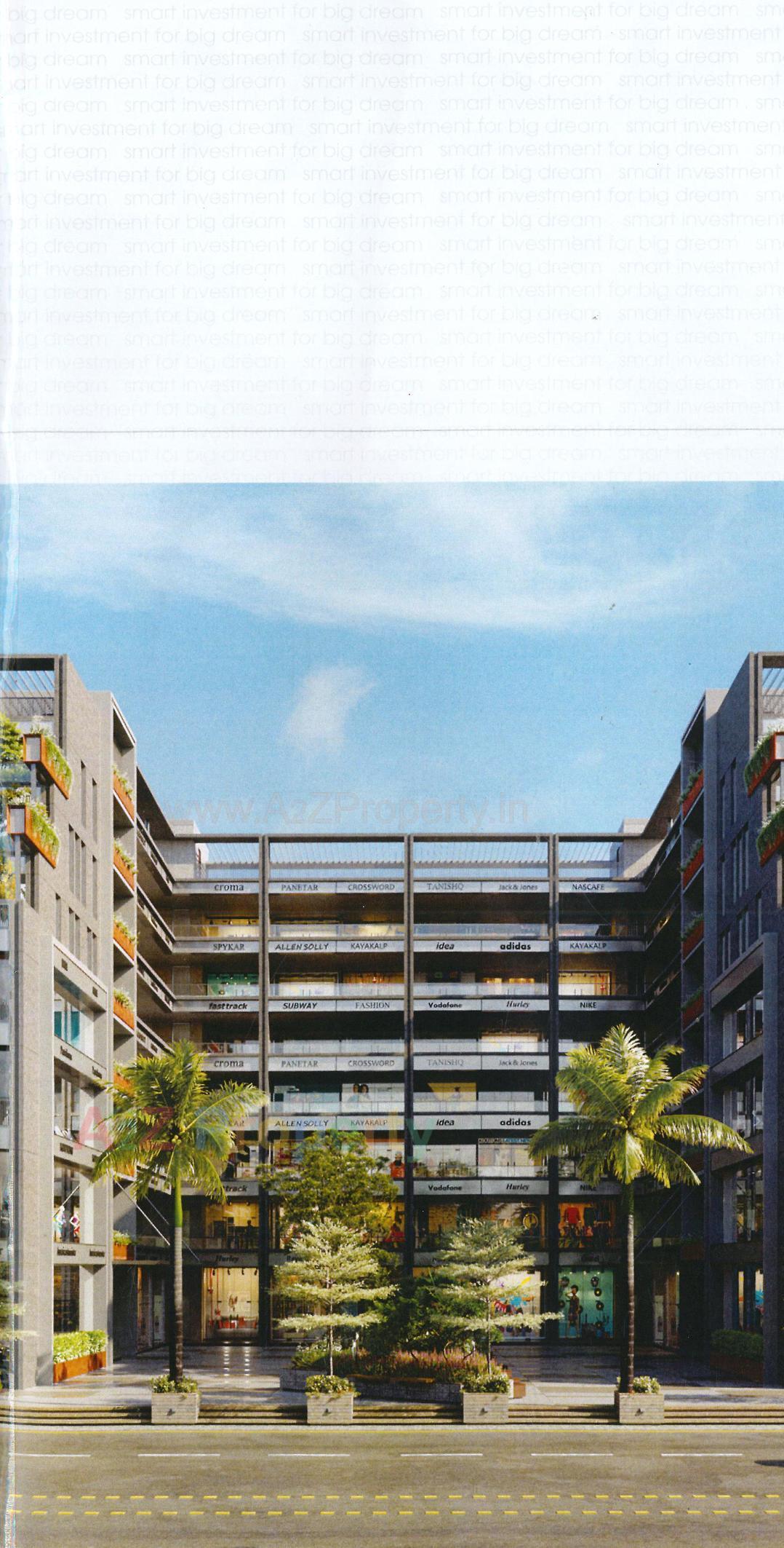 3D Elevation of real estate project The Edge located at Nikol, Ahmedabad, Gujarat