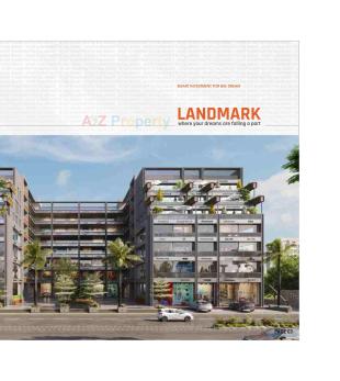 Elevation of real estate project The Edge located at Nikol, Ahmedabad, Gujarat