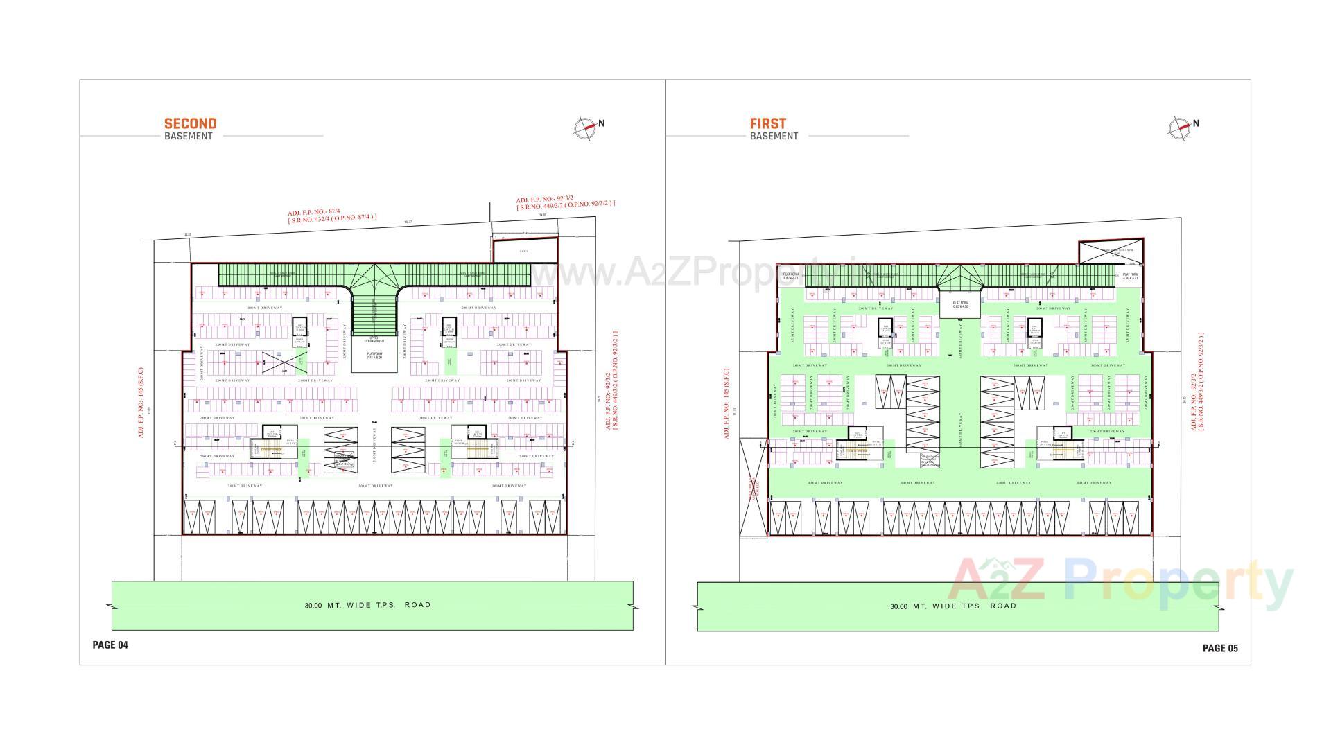 Layout of real estate project The Edge located at Nikol, Ahmedabad, Gujarat