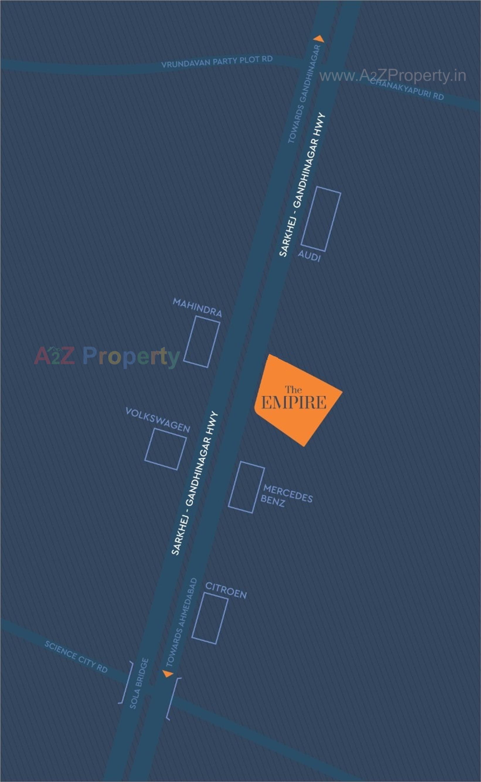  of real estate project The Empire located at Sola, Ahmedabad, Gujarat