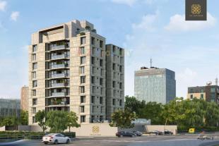 Elevation of real estate project The Empyrean located at Bopal, Ahmedabad, Gujarat