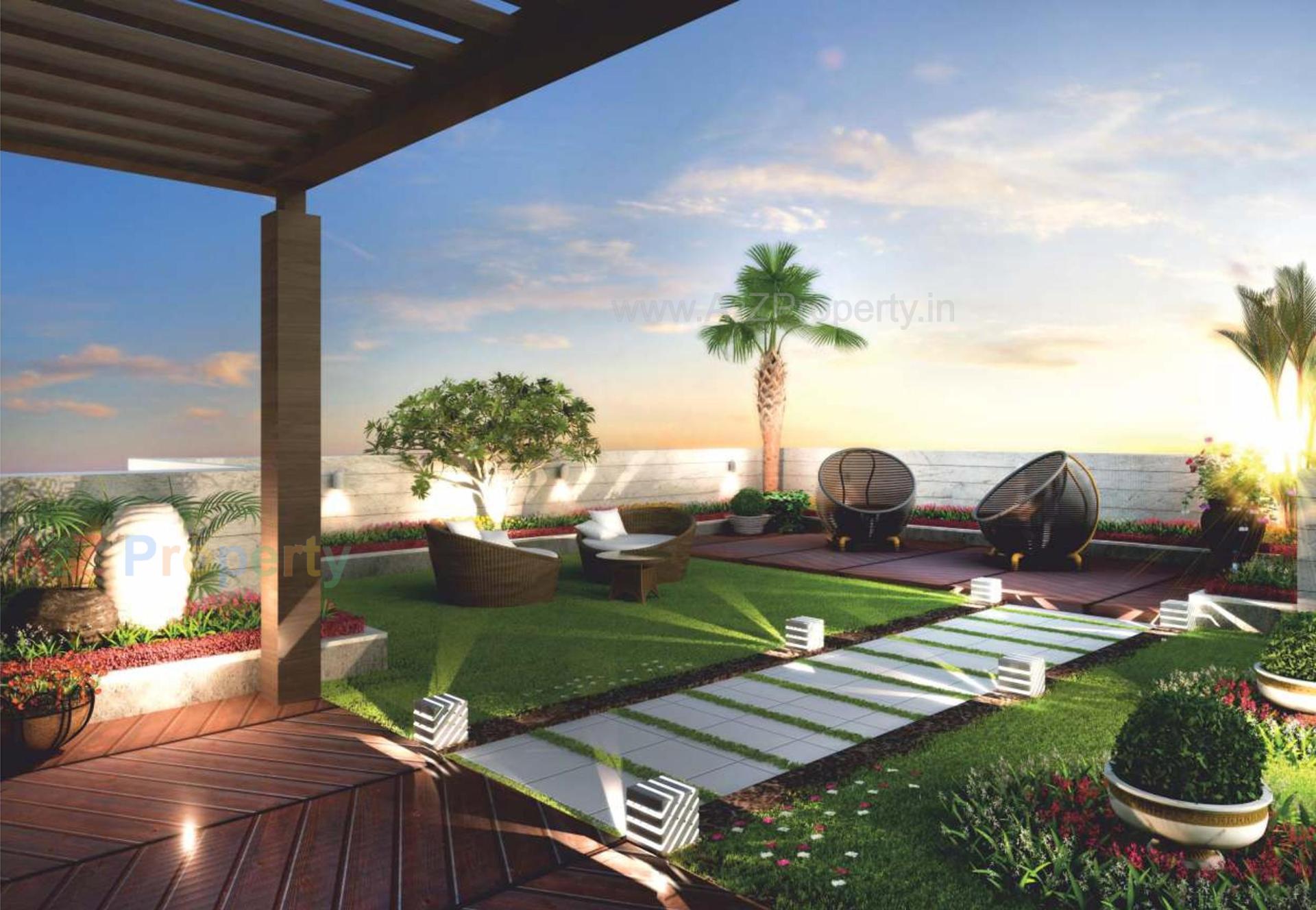 3D Elevation of real estate project The Festival Residency located at Khoraj, Ahmedabad, Gujarat