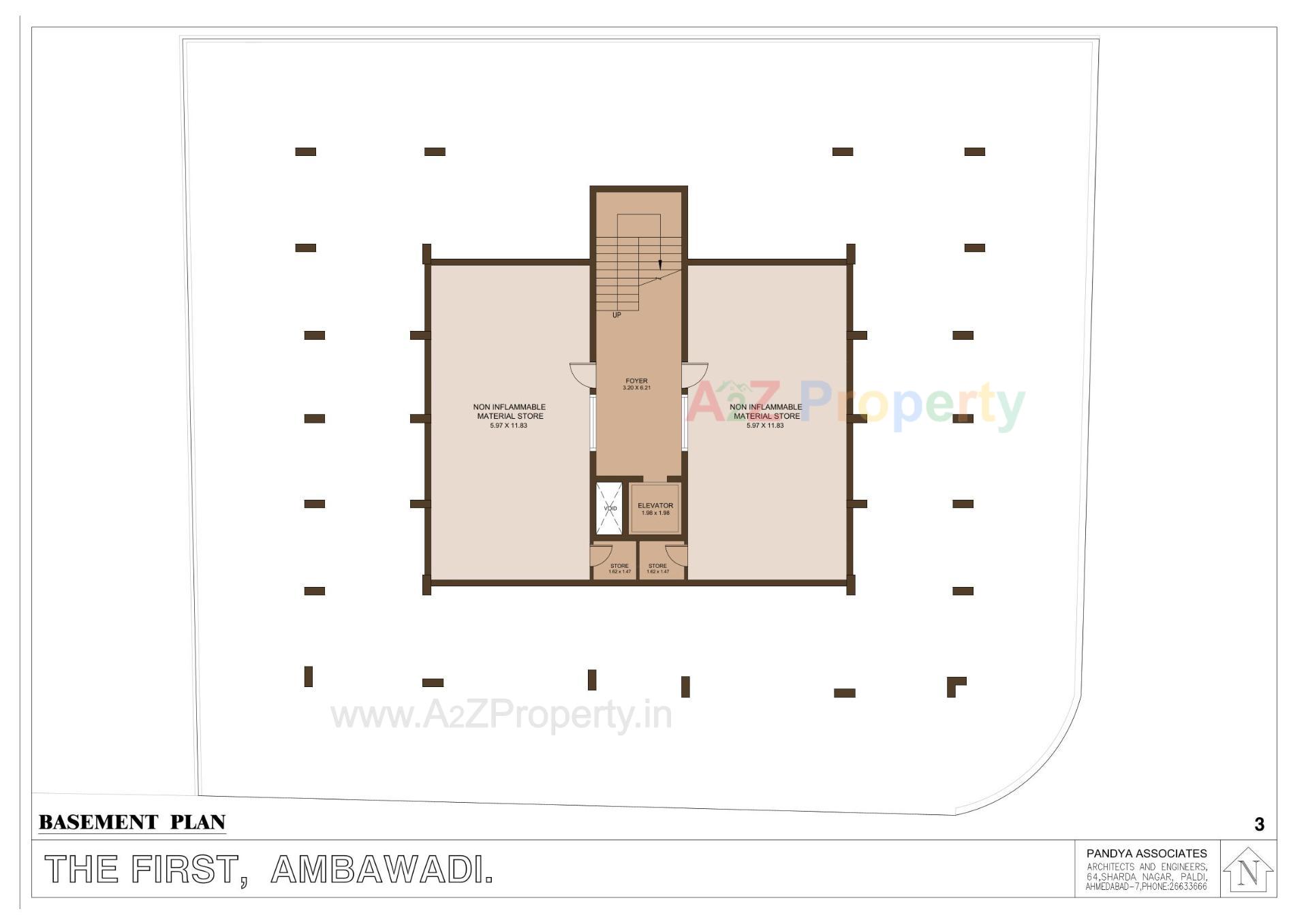 Layout of real estate project The located at Chhadawad, Ahmedabad, Gujarat