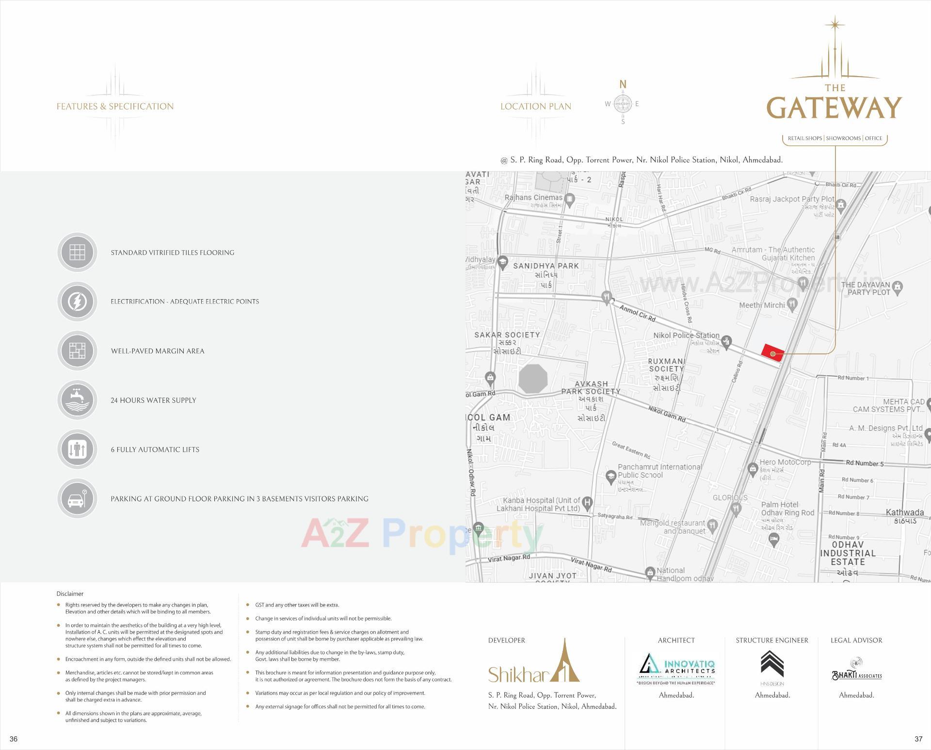 of real estate project The Gateway located at Nikol, Ahmedabad, Gujarat