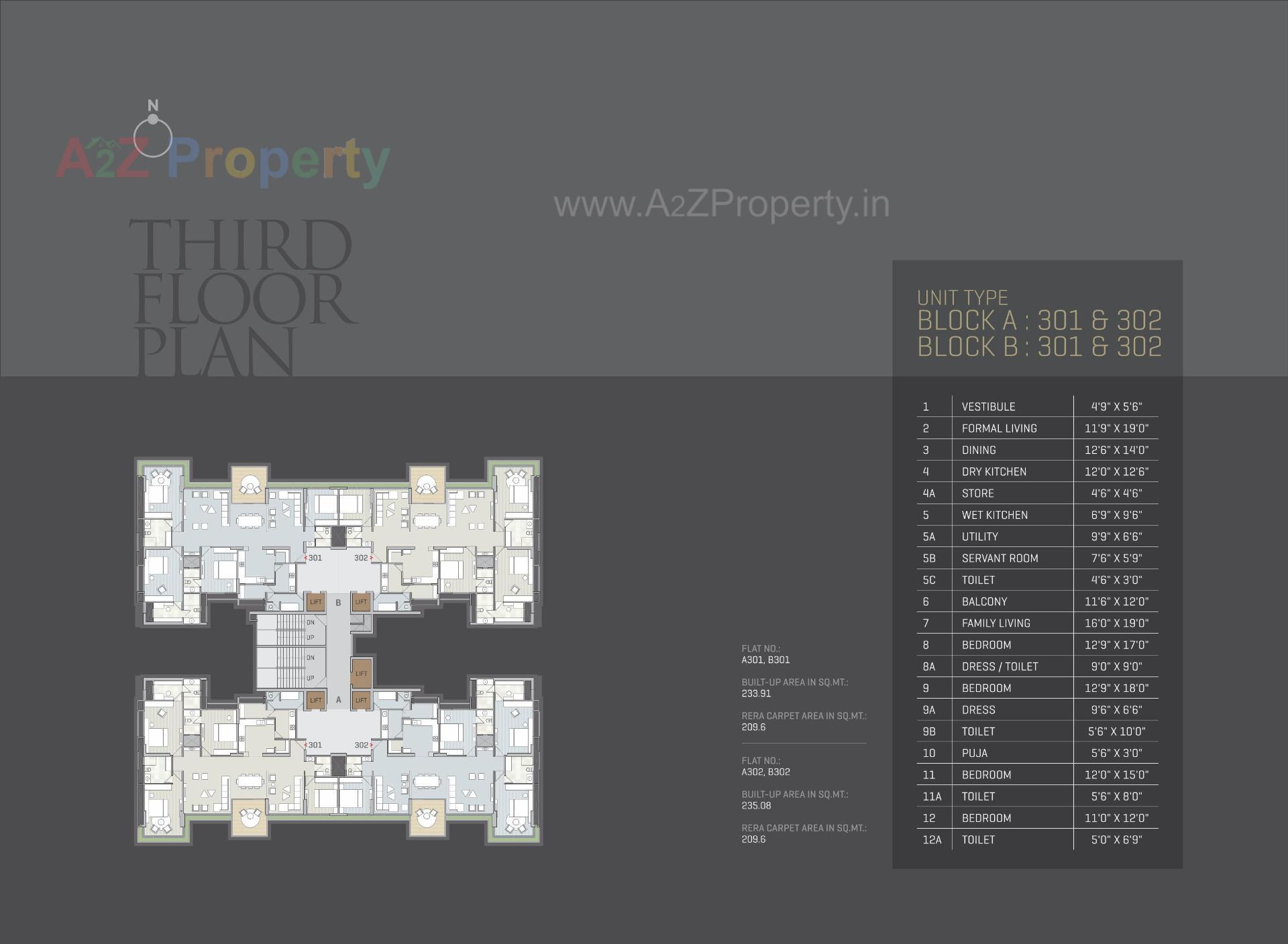Layout of real estate project The Gold By Samor located at Hebatpur, Ahmedabad, Gujarat