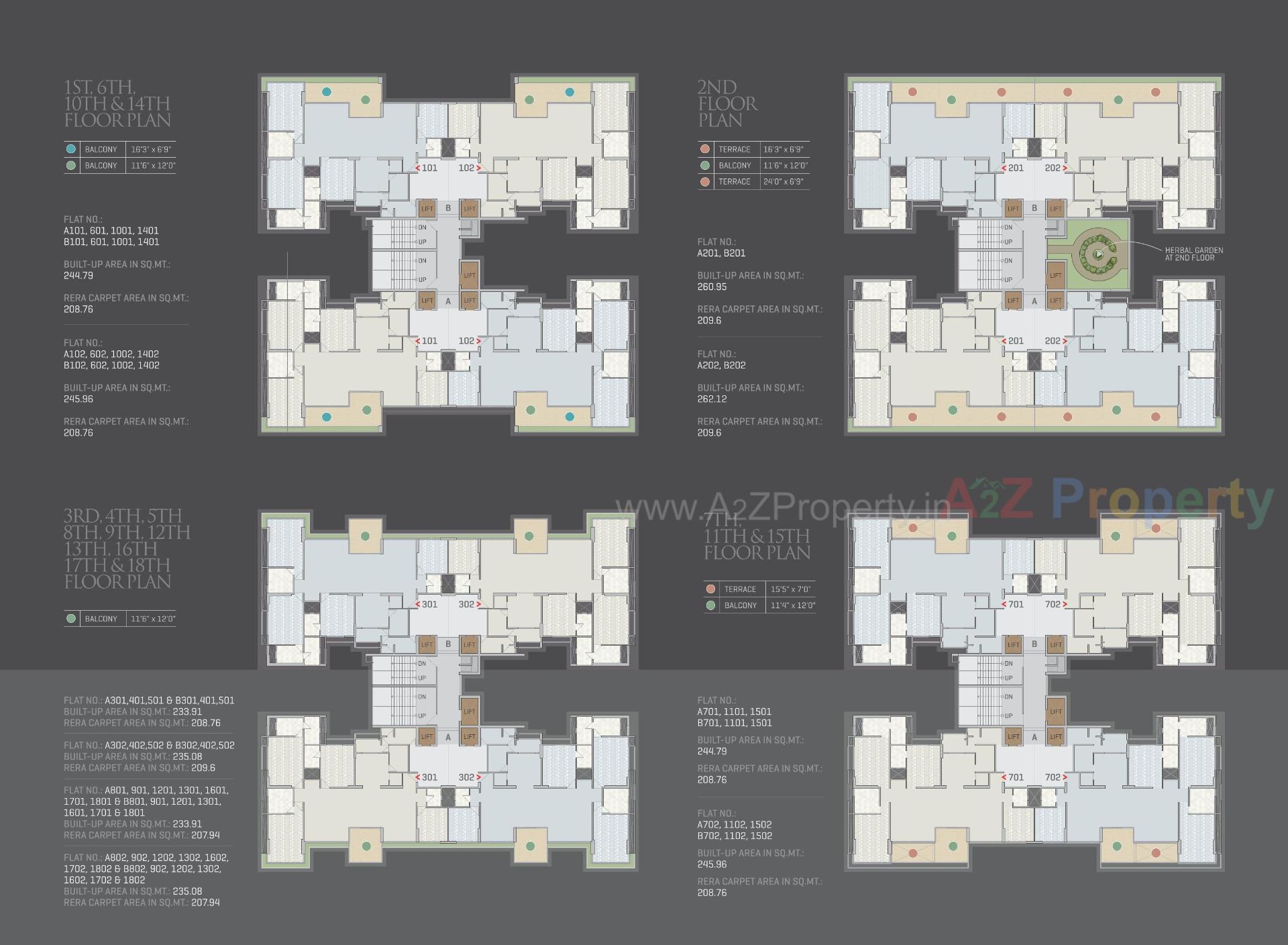 Layout of real estate project The Gold By Samor located at Hebatpur, Ahmedabad, Gujarat