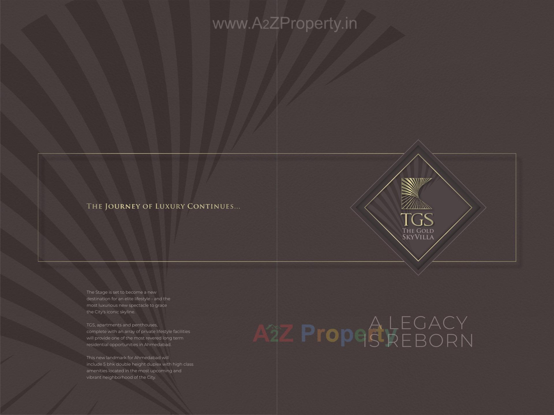  of real estate project The Gold Sky Villa located at Bhadaj, Ahmedabad, Gujarat