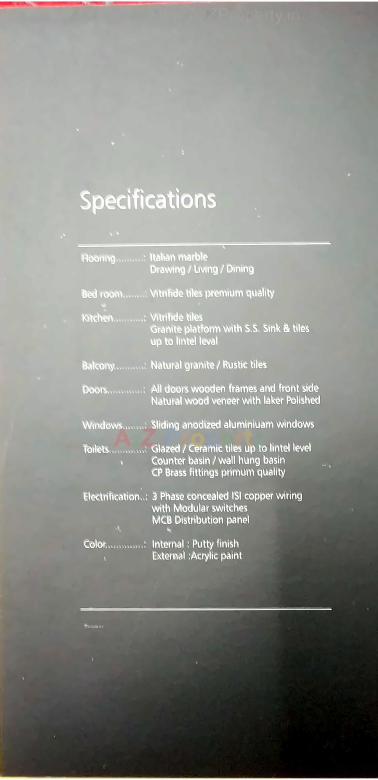 Project Specifications