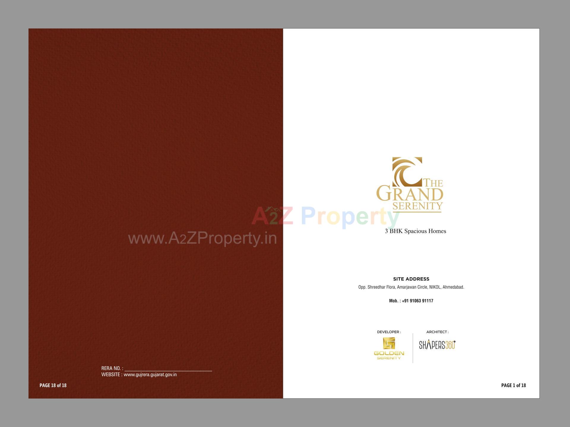  of real estate project The Grand Serenity located at Nikol, Ahmedabad, Gujarat