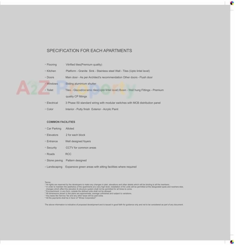 Project Specifications