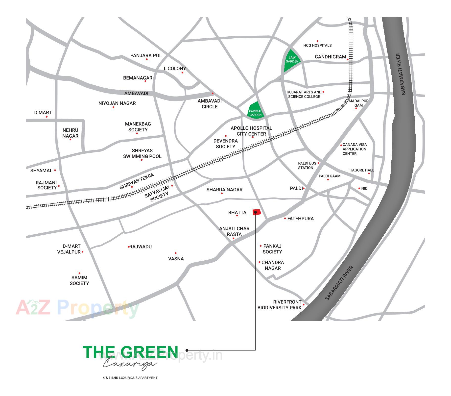  of real estate project The Green Luxuriya located at Chhadavad, Ahmedabad, Gujarat