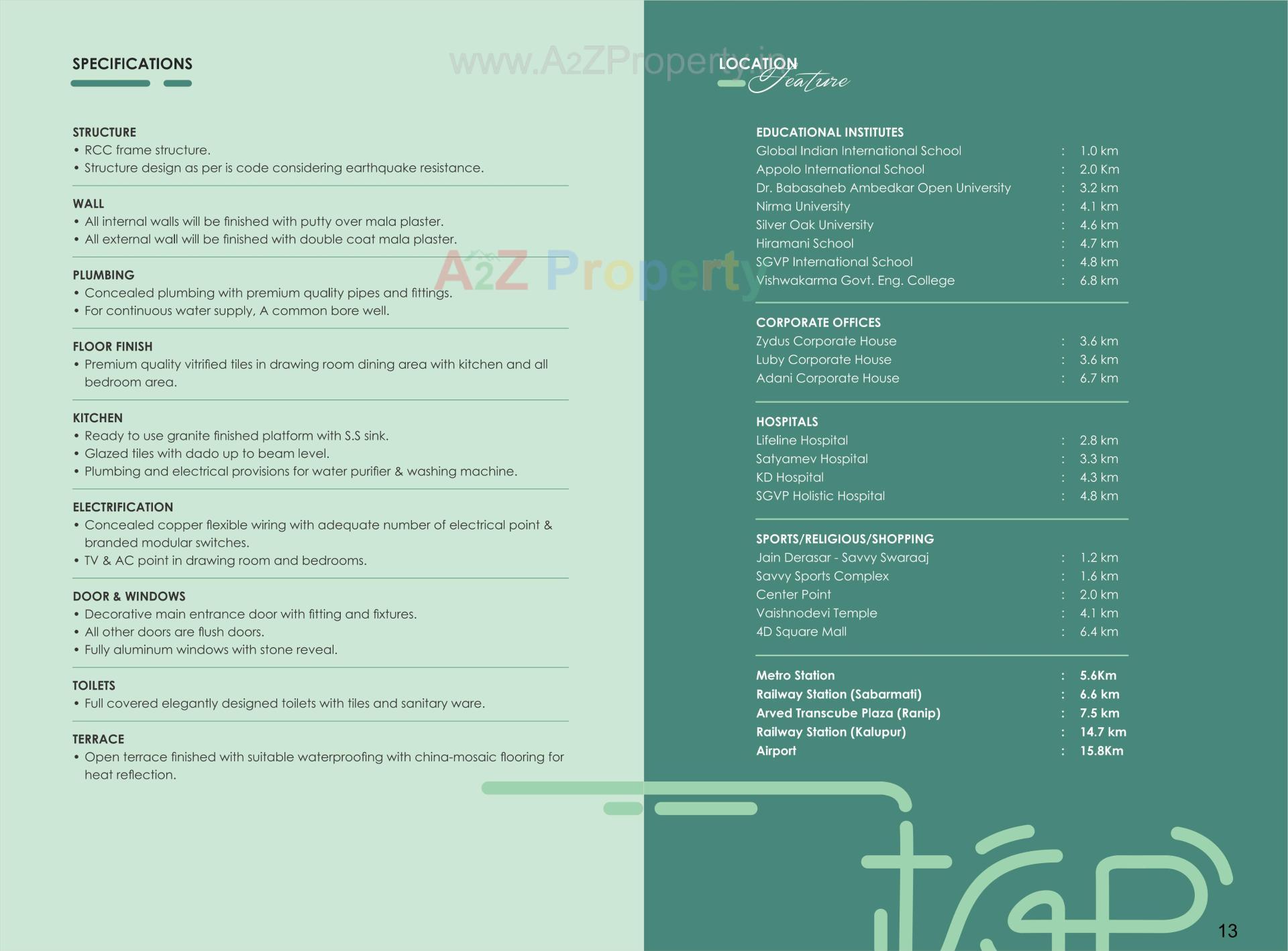  of real estate project The Green Parmeshwar located at Ahmedabad, Ahmedabad, Gujarat