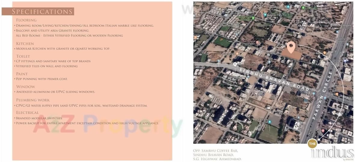  of real estate project The Indus located at Ahmedabad, Ahmedabad, Gujarat