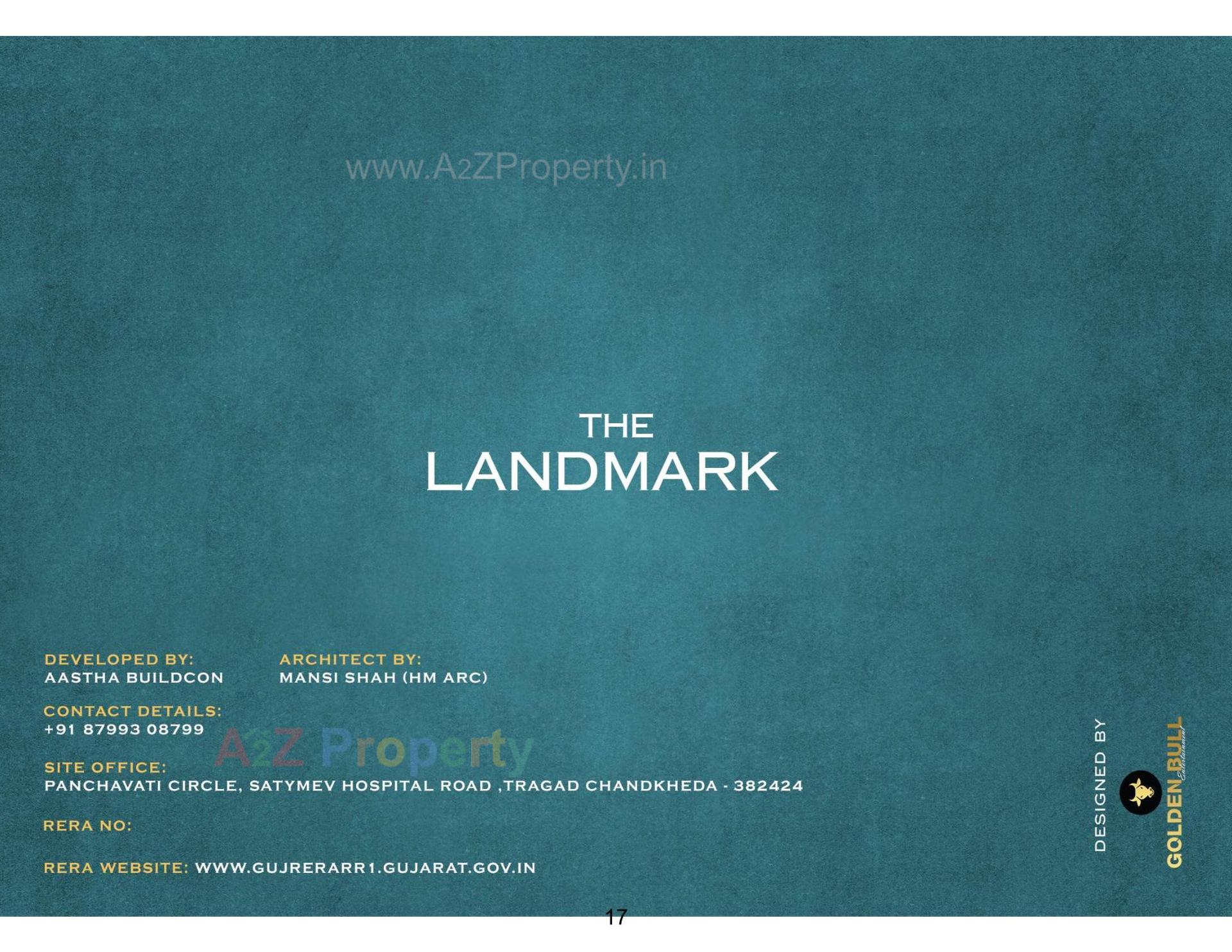  of real estate project The Landmark located at Chandkheda, Ahmedabad, Gujarat